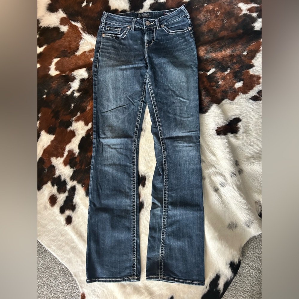 Suki Silver Jeans - Picture 2 of 2